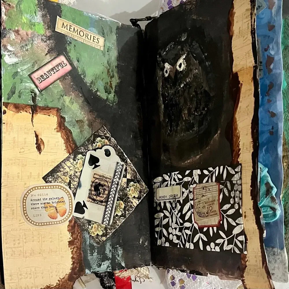 Eclectic Handmade Junk Journal